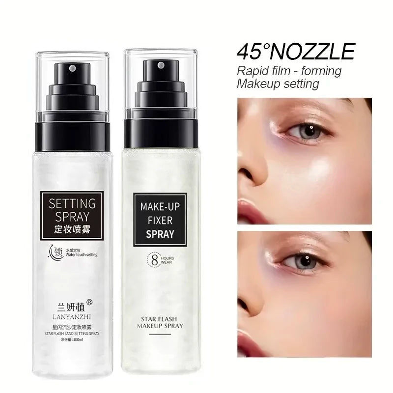 Waterproof Makeup Fixer Spray Long Lasting Oil Control Hydrating Setting Spray