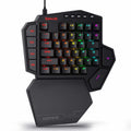 Redragon K585 DITI One-Handed RGB Mechanical Gaming Keyboard with Wrist Rest & Hot-Swappable Keys