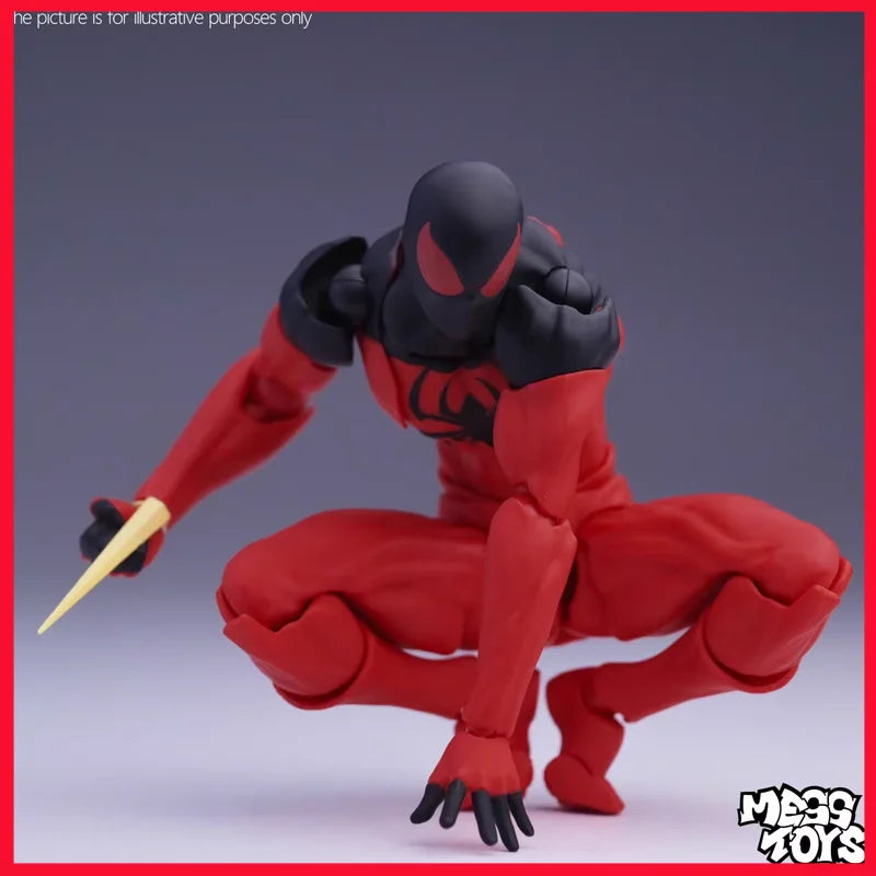 Joint Movable Action Figure Model - Scarlet Spider Battle Suit PVC Toy Gift