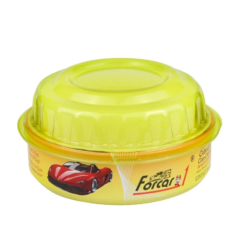 High-Gloss Carnauba Paste Wax for Auto Paint Protection & Scratch Removal