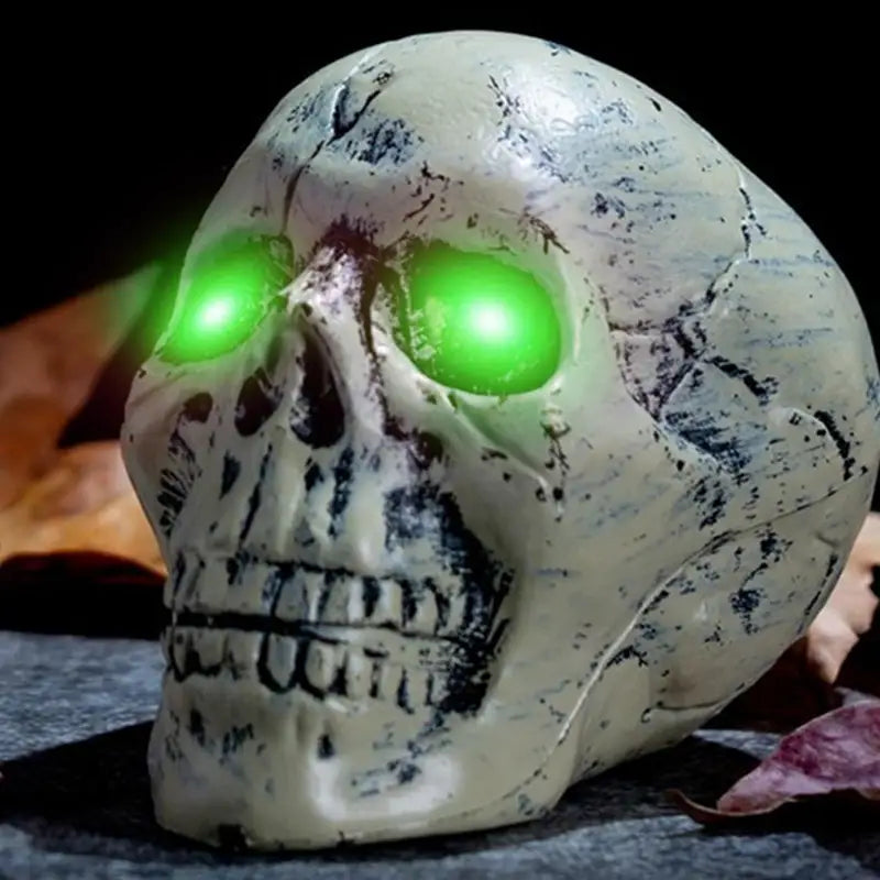 LED Glowing Eyes for Halloween Decor - Auto Timer Indoor Outdoor Props
