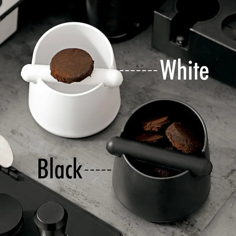 800ML Coffee Knock Box with Rubber Bar - Espresso Grounds Waste Bin
