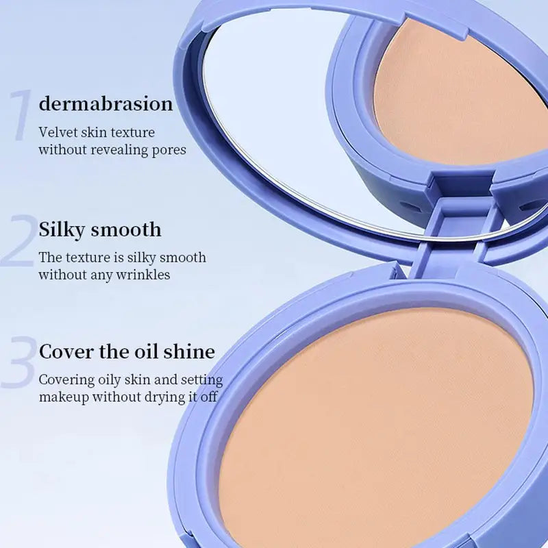 Oil Control Matte Setting Powder - Long Lasting Waterproof Face Powder