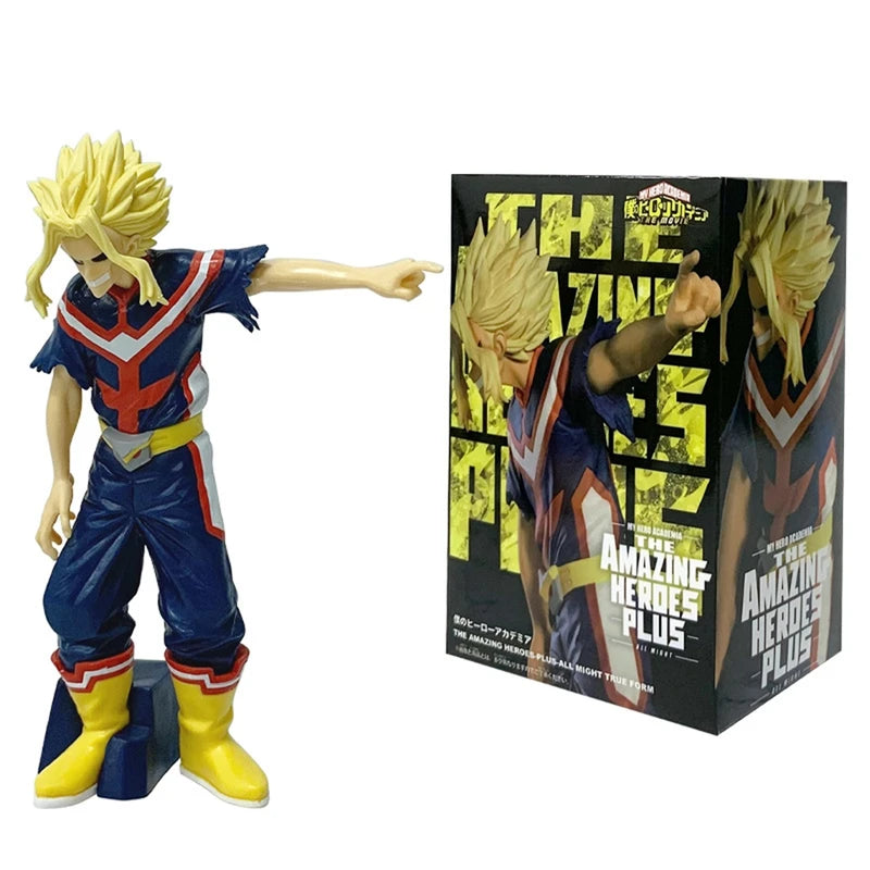 Anime Action Figure 18cm All Might & Midoriya Bakugo PVC Collection Toy
