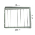 Stainless Steel Dovecot Trap Door for Pigeon Loft Bird Cage Entrance