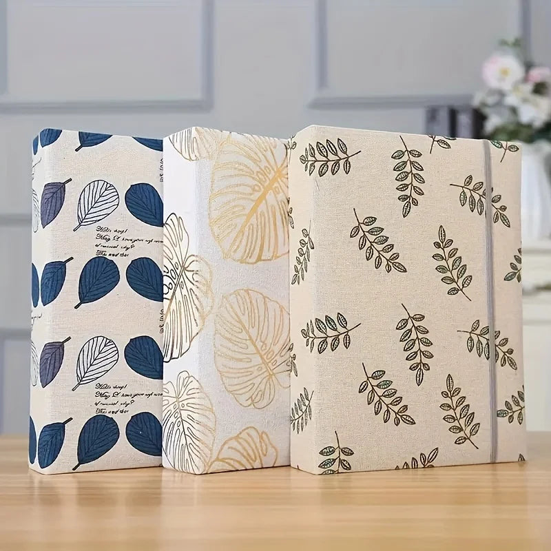Large-Capacity Family Photo Album with 200 Pockets & Fabric Cover, 6 Inch