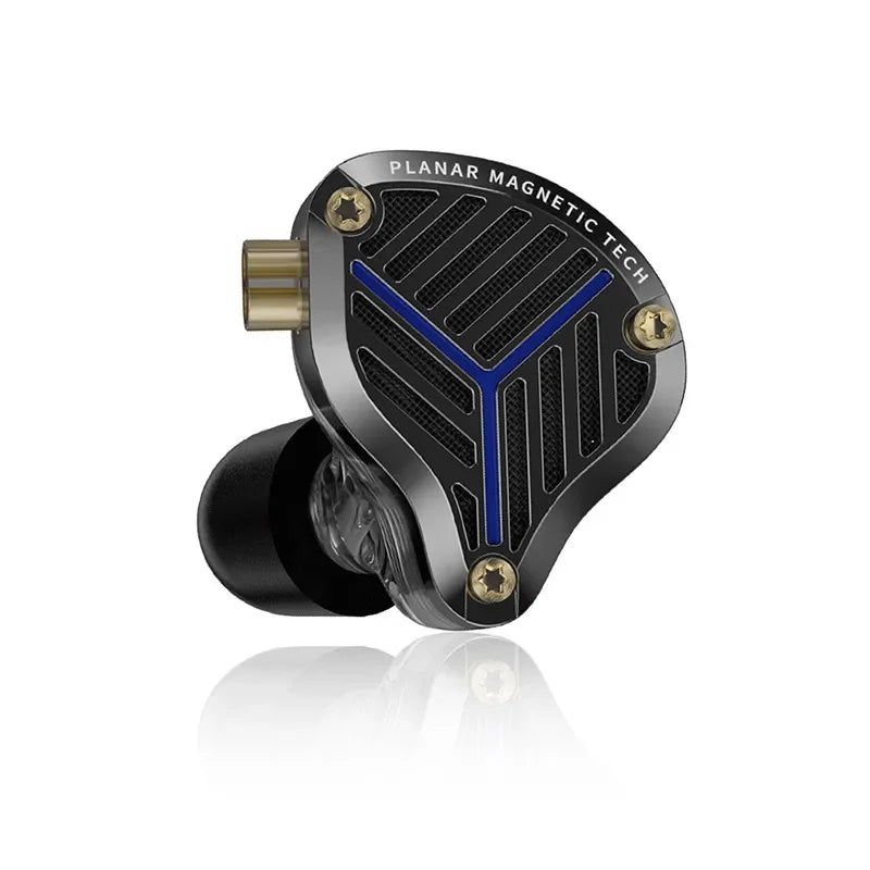 High-Fidelity Planar Diaphragm Earphones with Replaceable Cable - In-Ear Monitor Headset