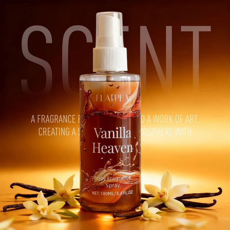 Portable Vanilla Caramel Room Spray - 100ml Air Freshener, Gift Idea for Christmas