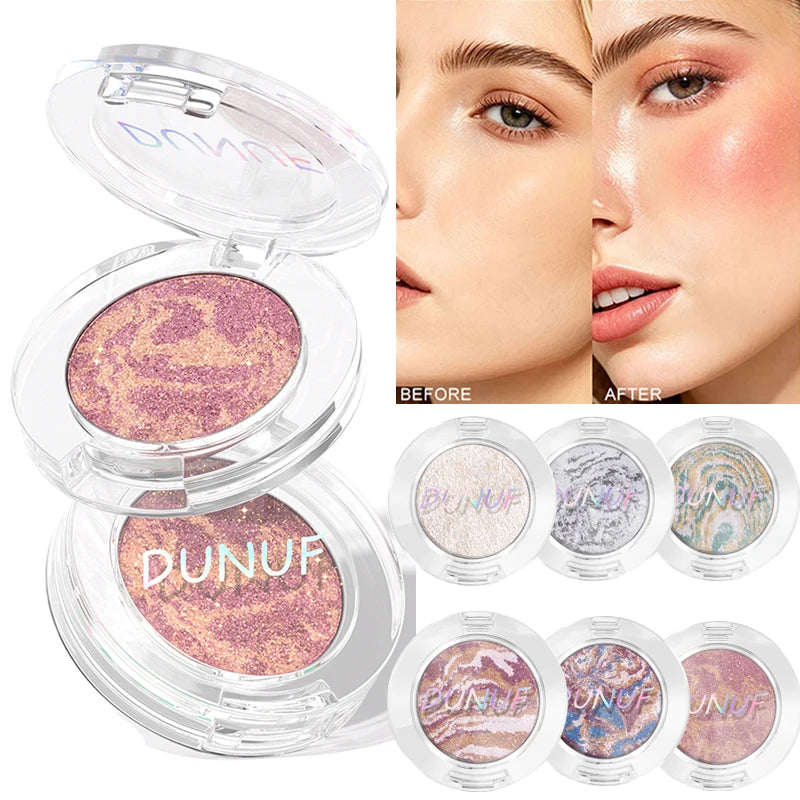 Highlighter Makeup Powder - Long-Lasting Brightening Contour & Highlighting