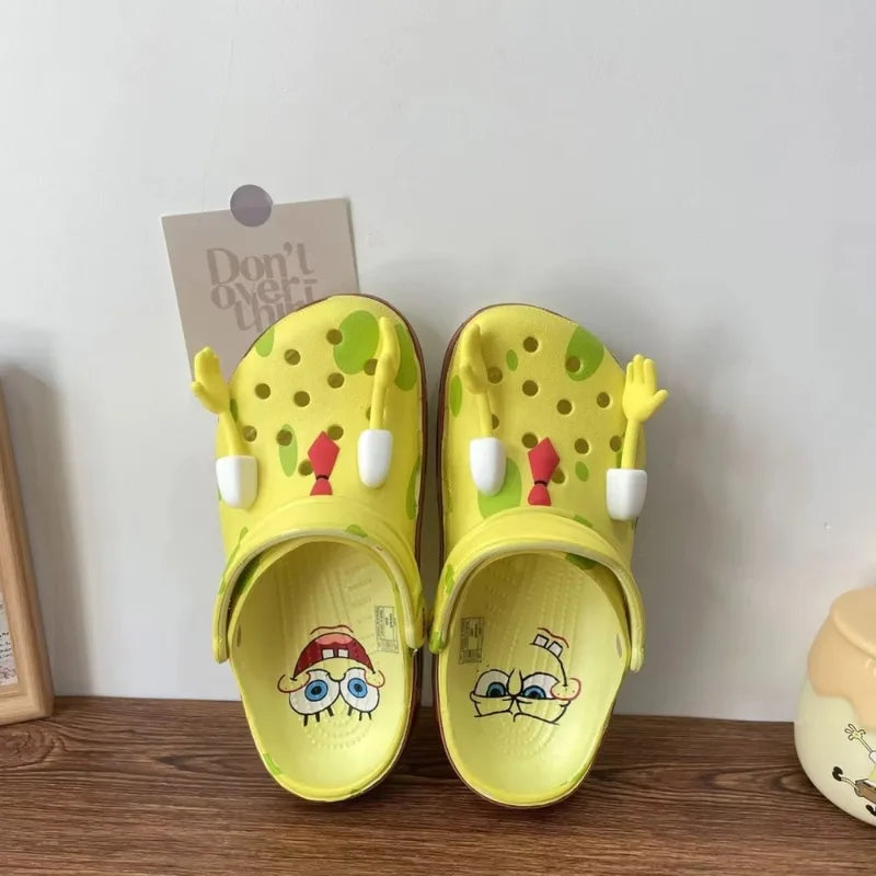 Anime Cartoon Beach Sandals for Kids and Adults - Non-Slip EVA Summer Flip Flops