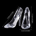 Crystal Shoe Figurine for Home Decor and Gifts - Fairy Tale Gift for Kids and Adults