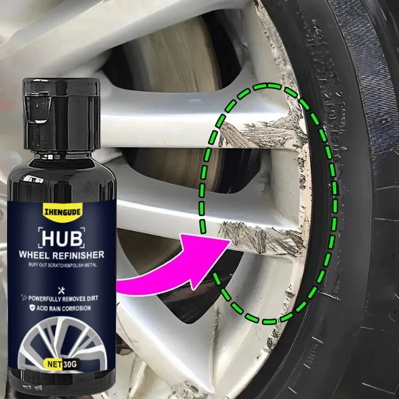 Car Scratch Repair Wax Paste - 30g Wheel Vortex Removal & Polishing