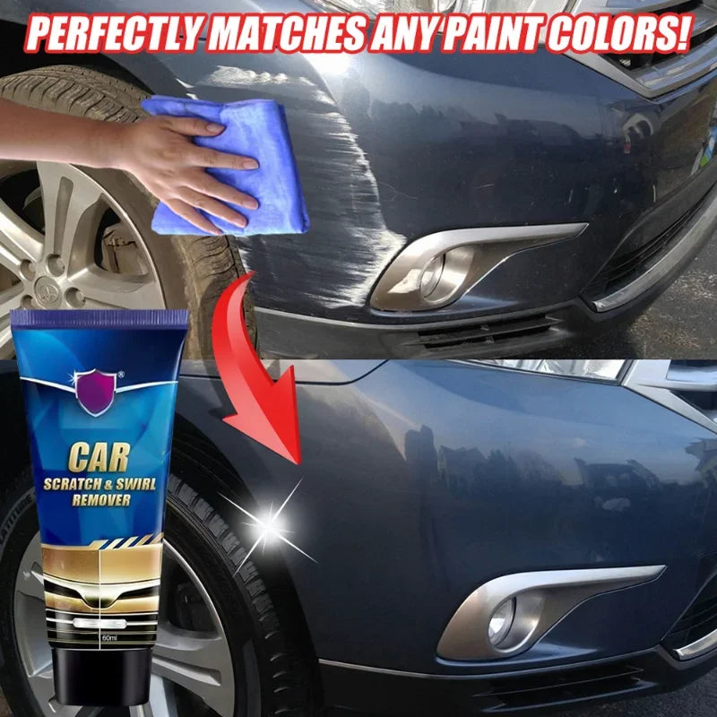 Car Scratch and Swirl Remover Kit - Auto Polishing Repair Tool for Vehicle Care