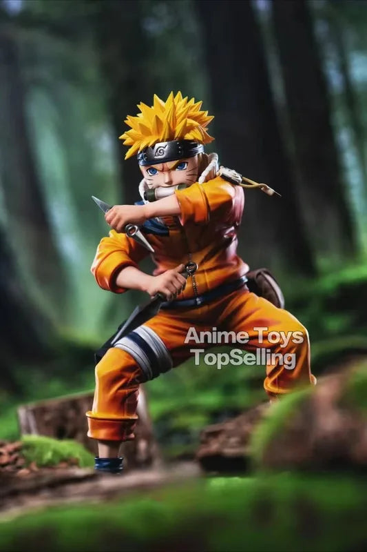 18cm Naruto Uzumaki PVC Action Figure - Anime Collectible Toy for Fans