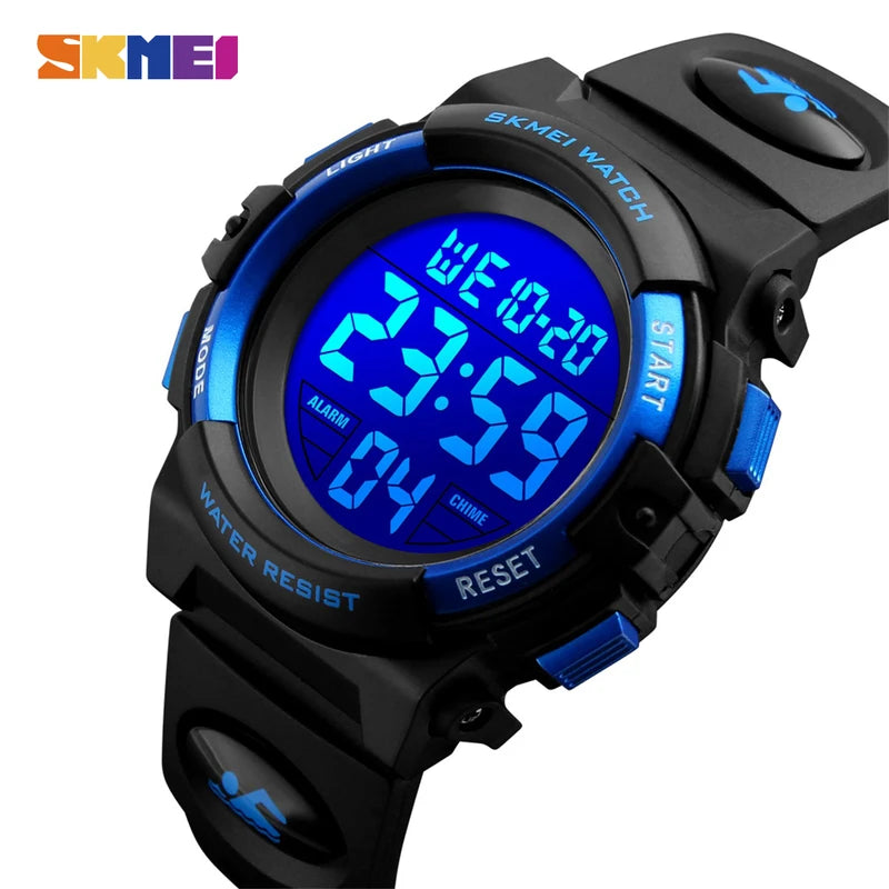 Kids Digital Sport Watch Waterproof LED Children’s Wristwatch - Multiple Colors