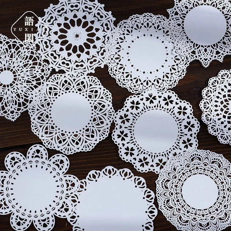 Art & Craft Paper Set - Handmade Curtain Decorations, 10 Pieces