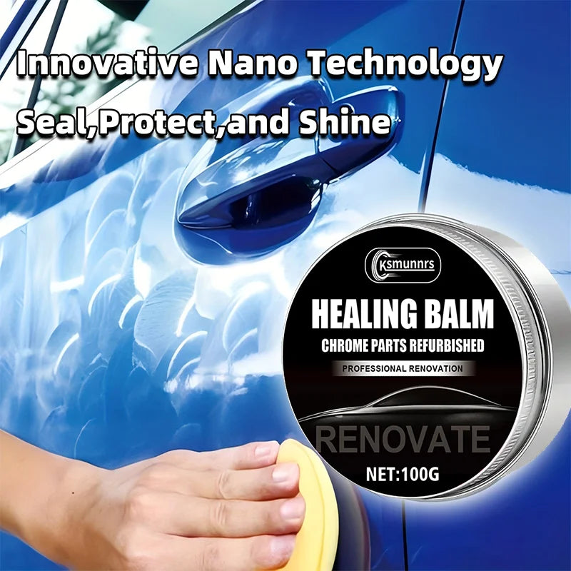 Car Crystal Wax 100g Brazilian Carnauba Auto Paint Sealant High Gloss Waterproof