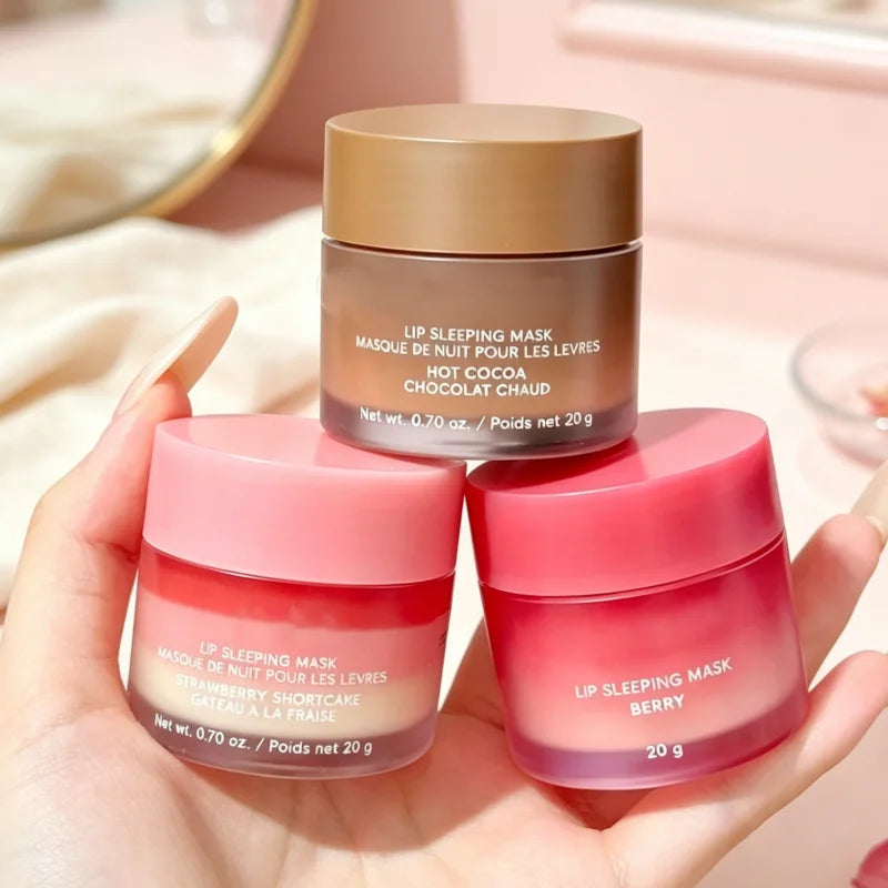Lightweight Hydrating Lip Balm & Gloss Set with Shea Butter & Honey - Multiple Colors