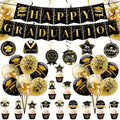 Graduation Party Decoration Kit with Banner Swirls Photo Booth Props Celebration Supplies