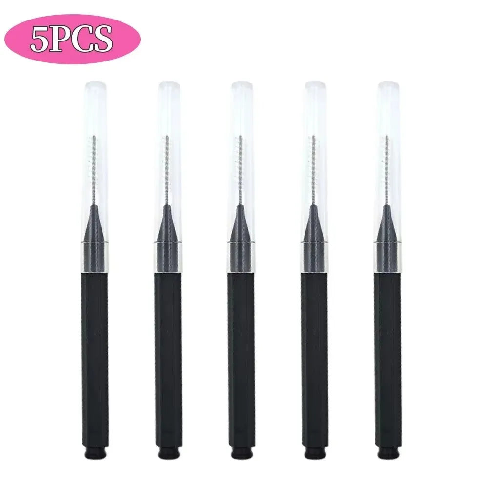 Mini Eyebrow and Eyelash Brush Set - Disposable Micro Applicators for Brows and Lashes
