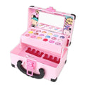 Children's Makeup Set with Lipstick and Eyeshadow - Safe Non-Toxic Cosmetic Toy for Girls