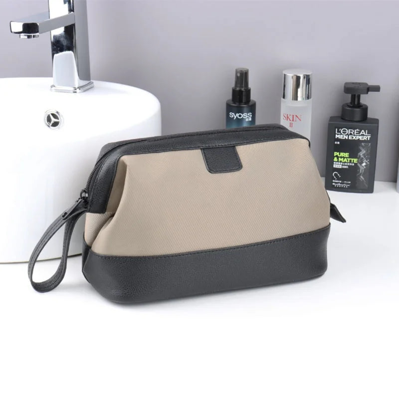 Large Capacity Travel Toiletry Bag for Women Men Waterproof Makeup Organizer 2-Layer