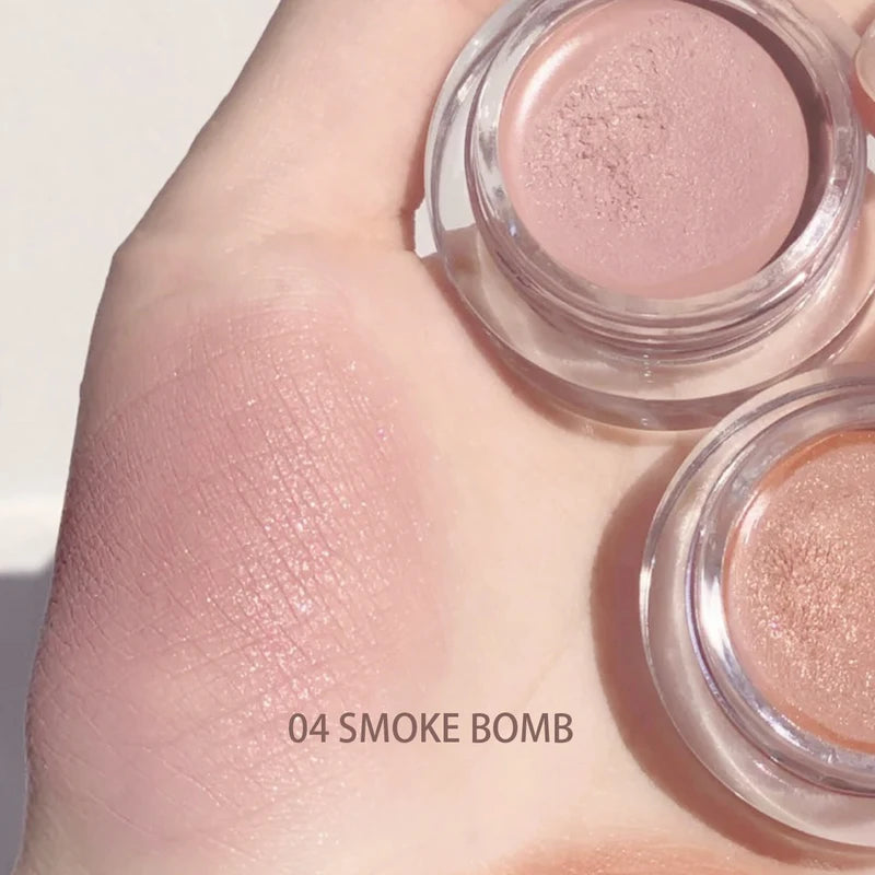 Cream Eyeshadow Smoky Gray - Long-Lasting, Non-Creasing Gel Formula