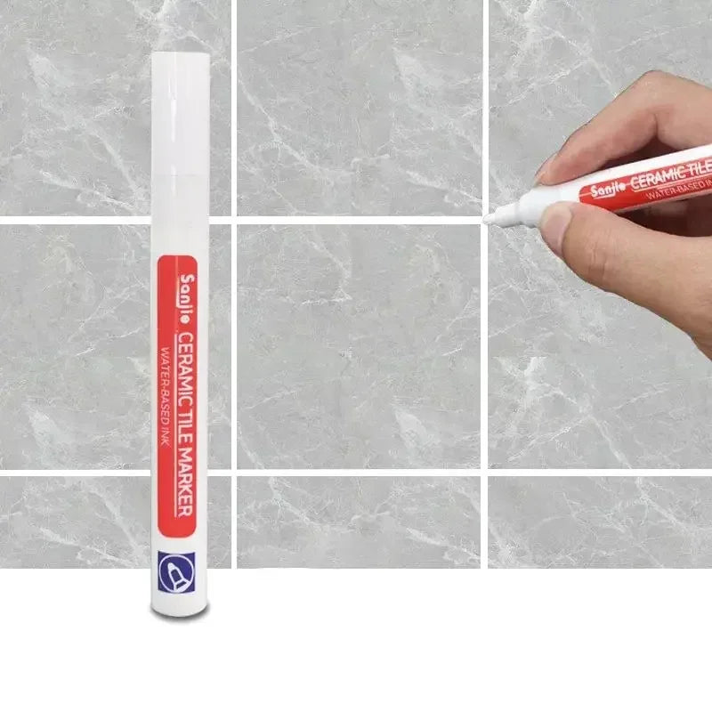 Waterproof Tile Grout Repair Pen Set for Wall and Floor - Multi-Color