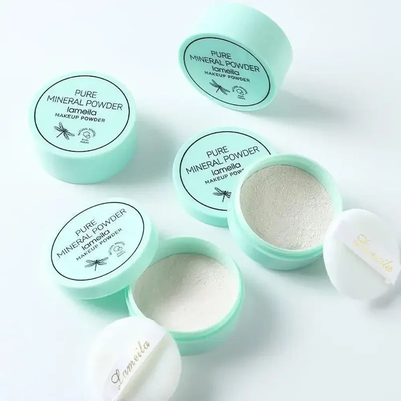 Matte Translucent Loose Face Powder - Oil-Control, Long-Lasting Makeup Setting
