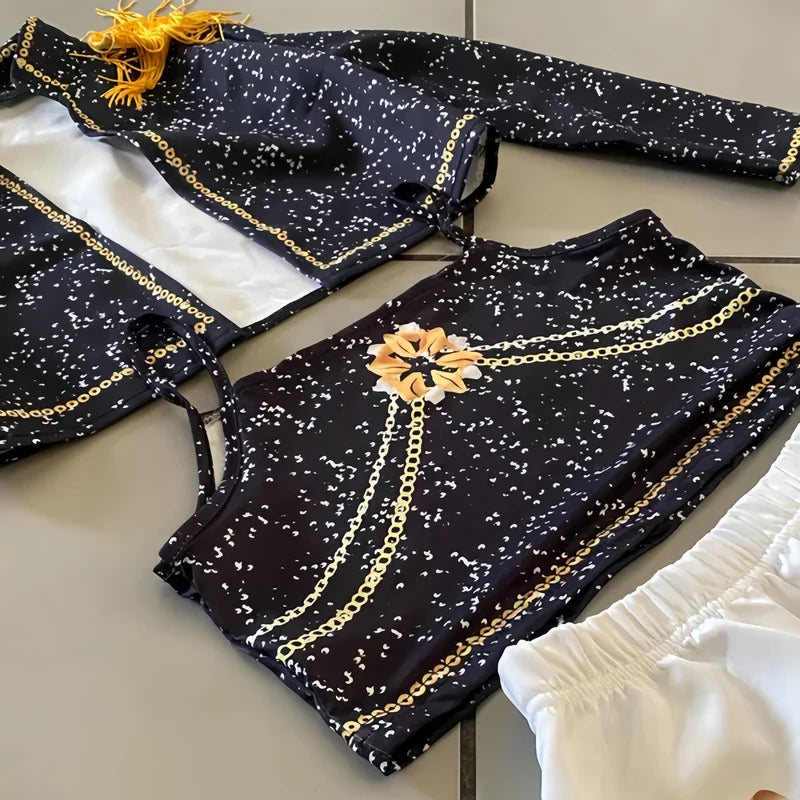 Kids Cosplay Costume Girl Group Idol Performance Outfit Halloween Party Clothing