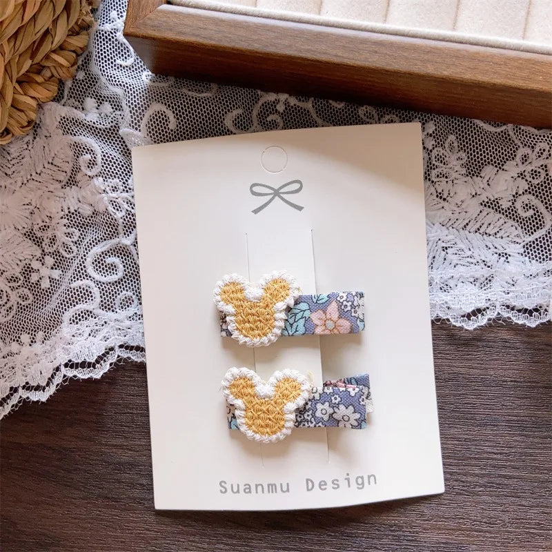 Cute Baby Safety Headwear Clips - Soft Lightweight Non Slip Daily Use