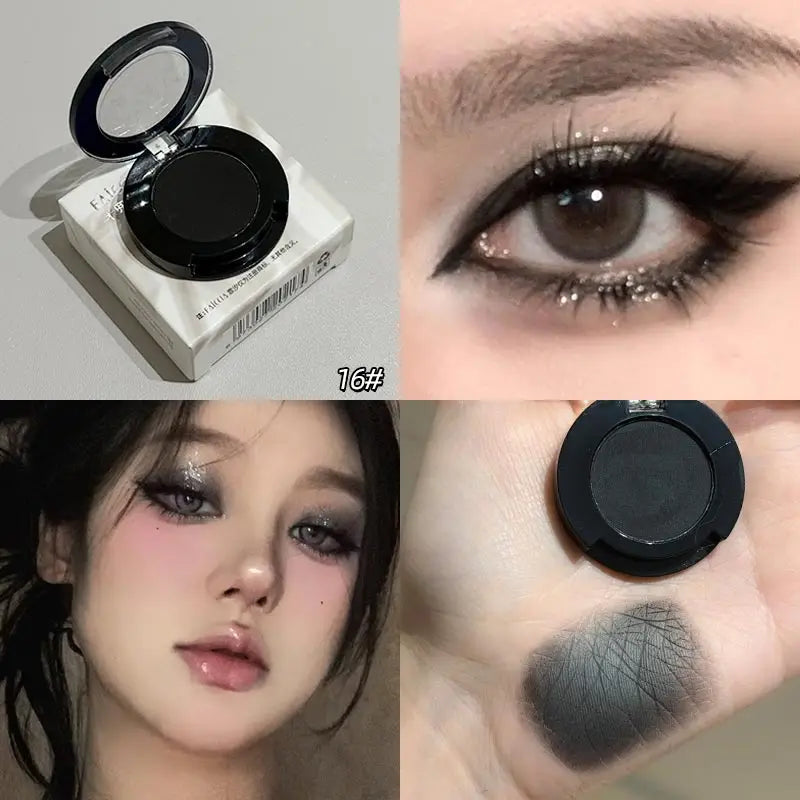 Colorful Eyeshadow Palette for Halloween & Party Makeup - Matte Shades