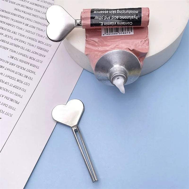 Stainless Steel Toothpaste Squeezer Dispenser Tube Key for Bathroom Accessories