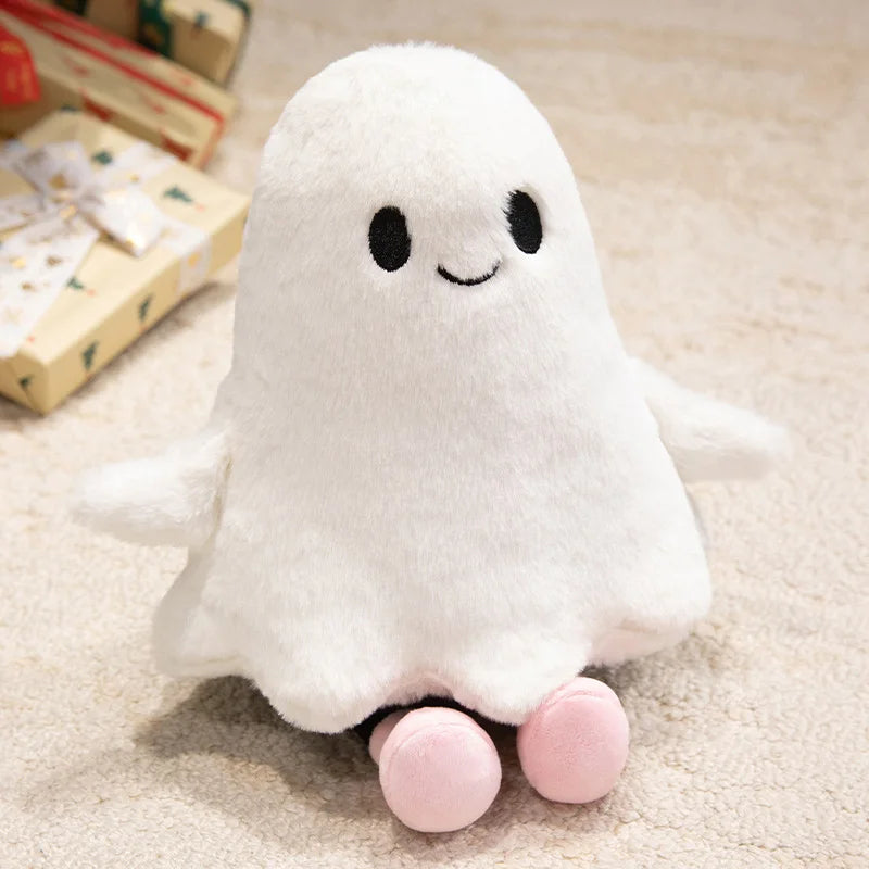 Cute White Ghost Plush Toy Halloween Party Decorations 32cm - Festival Gift
