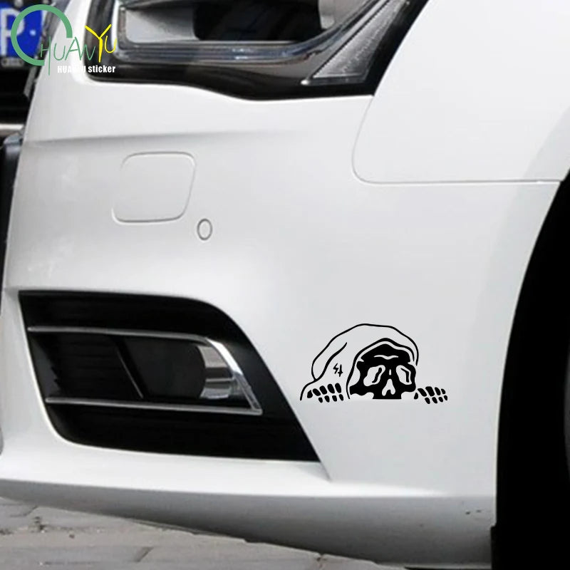 Halloween Skeleton Car Sticker Decals Windshield Window Vinyl Decor