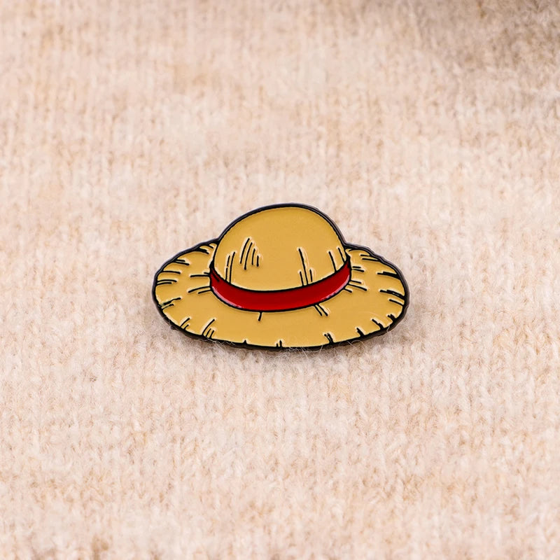 Anime Enamel Pin Lapel Brooch Badge for Denim Jackets & Backpacks - Cute Manga Jewelry Gift
