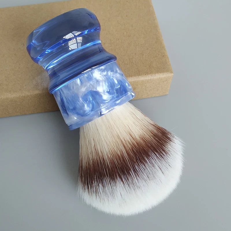 Synthetic Hair Shaving Brush for Men - Soft Face Lathering, 26mm Knot