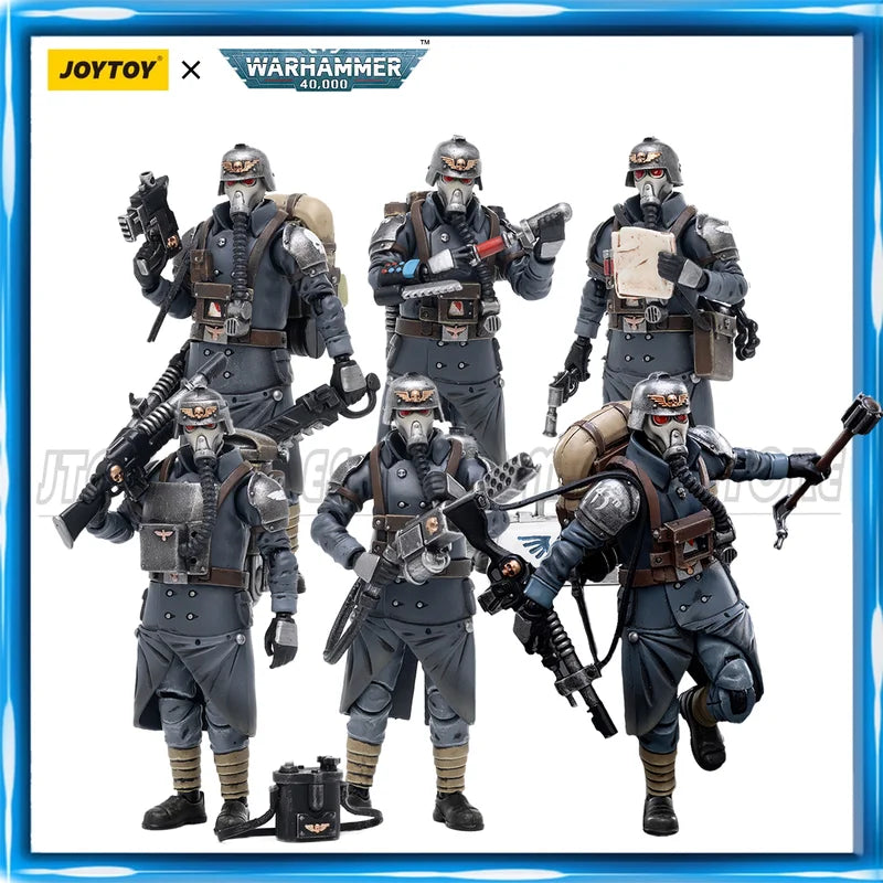 Action Figure Astra Militarum Death Korps Krieg Veteran Squad Toy Model