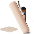 Silicone Makeup Brush Storage Bag - Portable Travel Case for Cosmetics & Tools