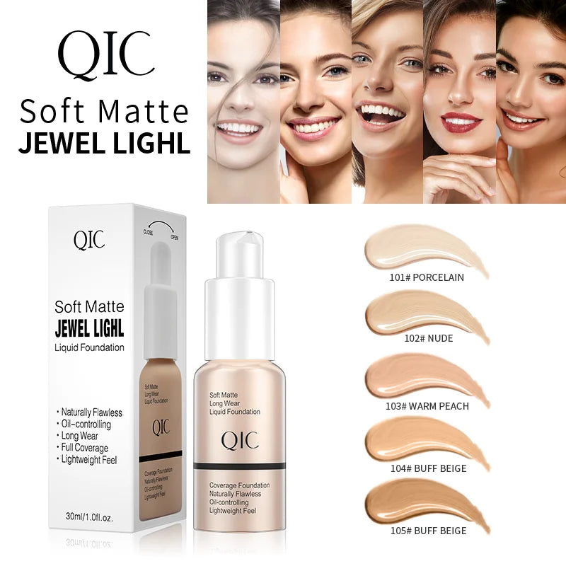 30ml Full Coverage Matte Concealer for Dark Circles & Skin Imperfections