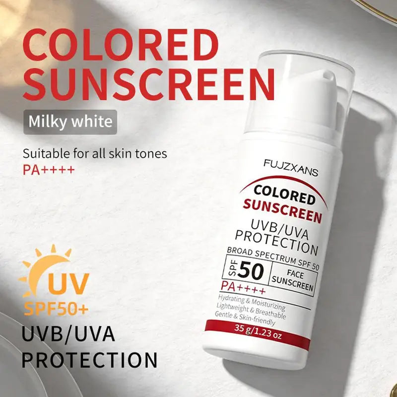 Broad Spectrum SPF 50 Tinted Sunscreen with Hydrating & Skin-Friendly Formula