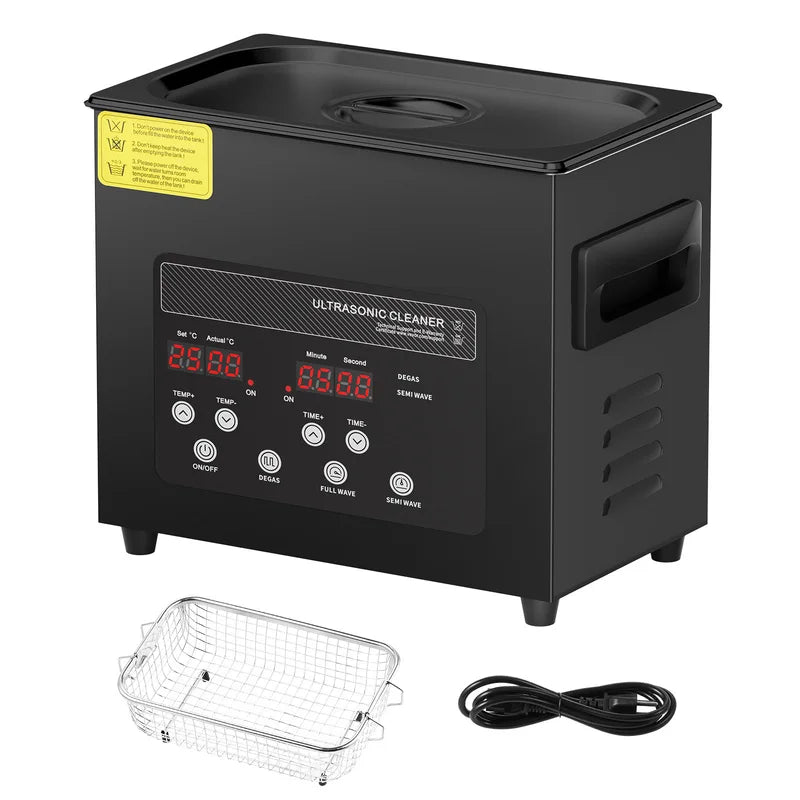 Ultrasonic Cleaner 2L-15L Portable Dishwasher for Home & Jewelry Cleaning