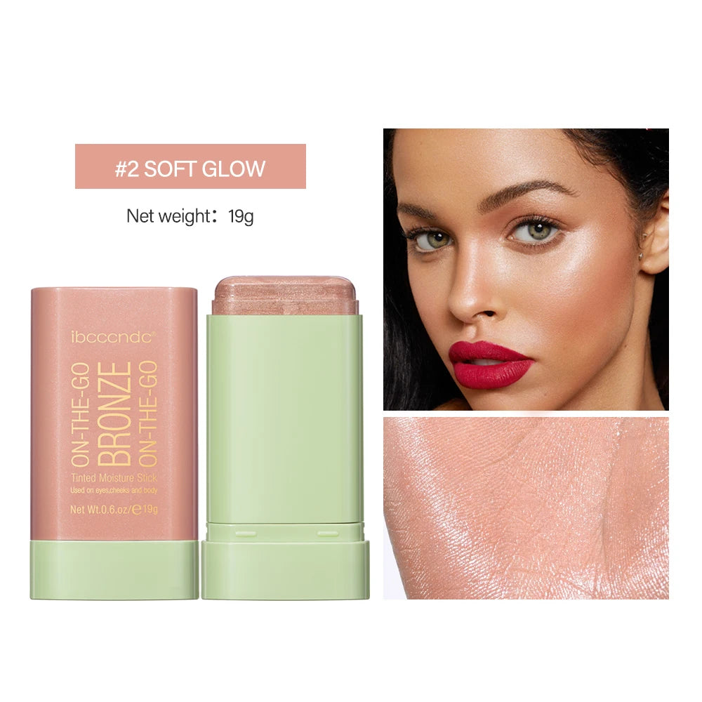 Multi-function Face Blush Stick - Waterproof Contour & Brightening Makeup