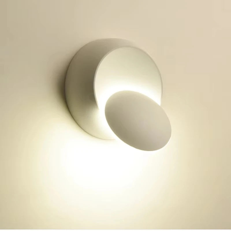 Waterproof Rotatable LED Wall Lamp 5W Adjustable Sconce for Bedroom Living Room