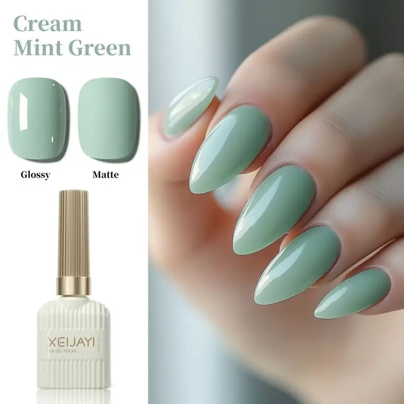 Gel Nail Polish Set 15ml Spring & Summer Colors - Long-Lasting UV LED Curing