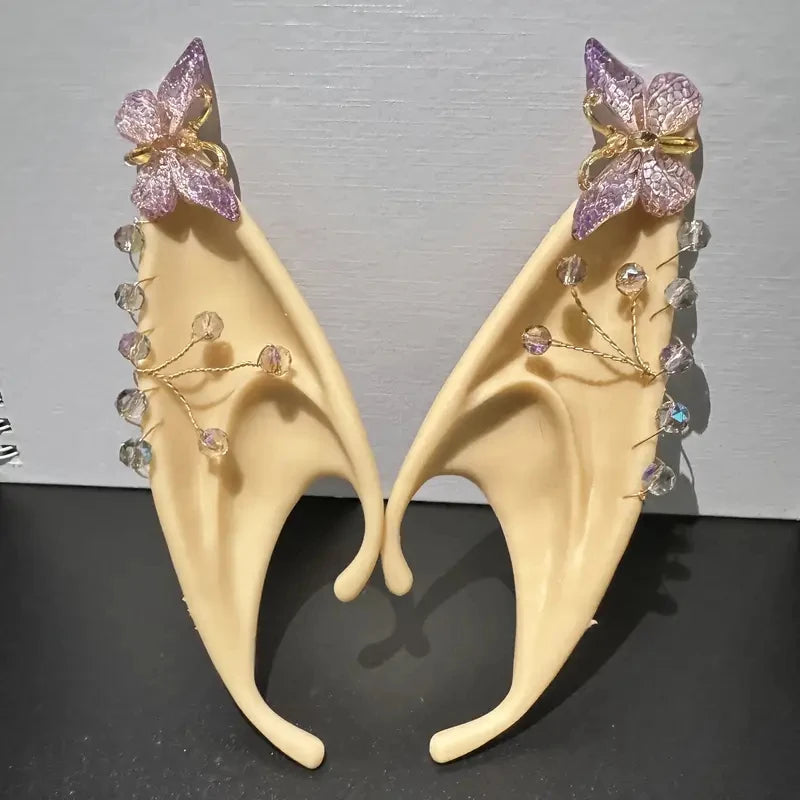 Cosplay Elf Angel Fairy Vampire Silicone Ear Tips Costume Accessories