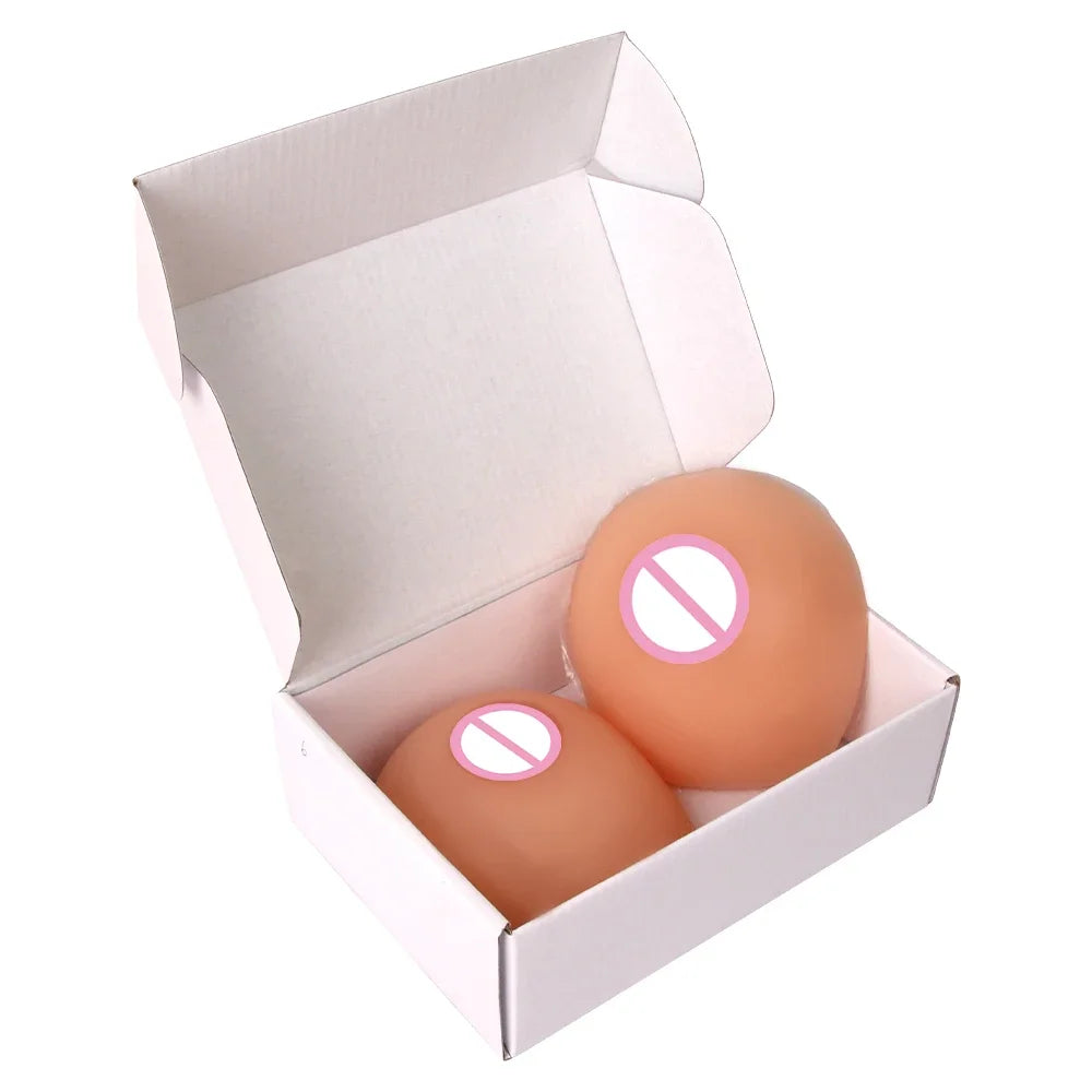 Realistic Silicone Breast Forms for Drag Queen Cosplay - Multiple Sizes