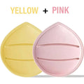 Dual-Use Makeup Sponge Puff - Thick Cotton, Waterdrop Shape for Wet & Dry Application