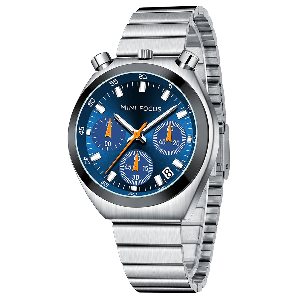 Mini Focus Women's Steel Waterproof Analog Watch with Creative Design