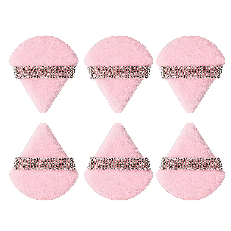 Triangular Makeup Sponges Set - Soft Face Powder Puffs 1/2/3 pcs for Cosmetics
